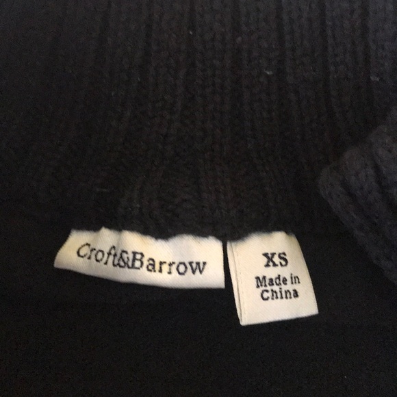 Black Croft&Barrow sweater - Picture 3 of 6